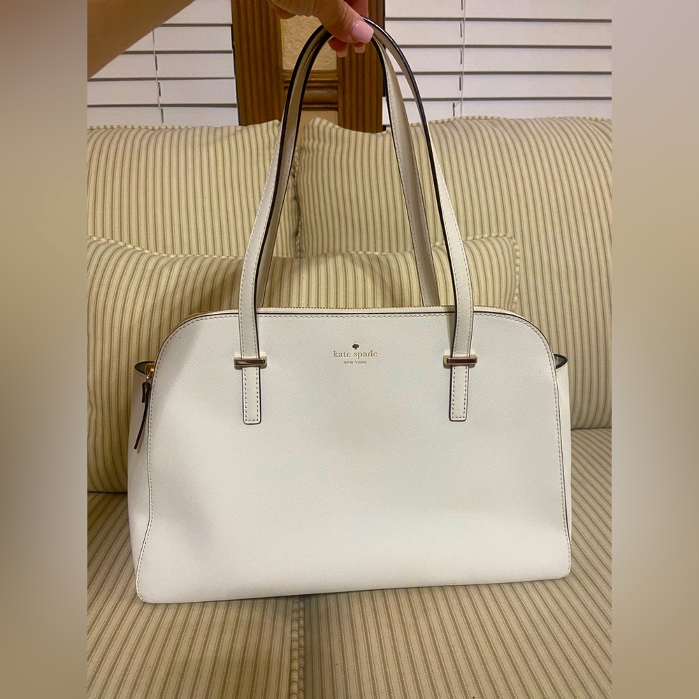 Kate Spade White Tote